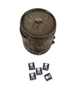 Pirates Caribbean Dead Mans Chest Game Parts 5 Dice Cup Replacement Die ... - £14.94 GBP