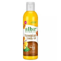 Alba Botanica Hawaiian Body Oil Kukui Nut Deep Moisturizing 8.5oz - $19.25