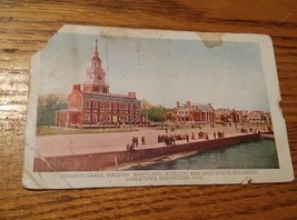 015 VTG 1607-1907 Jamestown Exposition Postcard Official Souvenir Norfol... - £4.68 GBP