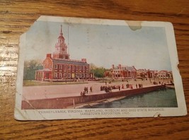 015 VTG 1607-1907 Jamestown Exposition Postcard Official Souvenir Norfol... - £4.71 GBP