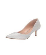 Jewel Badgley Mischka Womens 10 M Silver Sparkle Royalty Heels NIB FA6 - $933.88 MXN