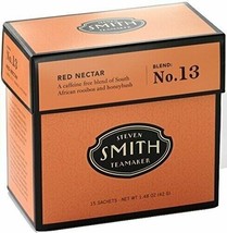 Smith Tea Rooibos Red Nectar, 15-Count - £16.44 GBP