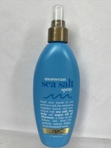 OGX Argan Oil Morocco Hair Texturizing Curl Defining Styling Sea Salt Spray 6 Oz - £29.08 GBP