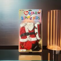 TY Gear For Beanie Kids SANTA Clothing Outfit Dolls New Sealed - $9.90