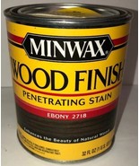 Minwax Wood Finish Semi-Transparent Ebony Oil-Based oil Stain 1 qt - $935.29 MXN