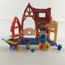 Disney Princess Little Kingdom Royal Clips Snow White Cottage Playset Figure Toy - £22.90 GBP