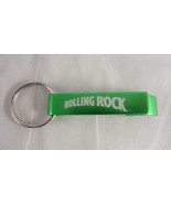 NEW Set of 3 Green Rolling Rock Beer Metal Aluminum Bottle Opener Keychains - £5.57 GBP