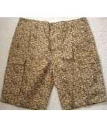 New Levi&#39;s Men&#39;s Cargo Camo Shorts Gold Camo Size 30 - $41.01 CAD