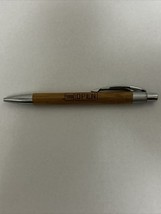 American Express Open Pen Advertisement Faux Wood Click Top Blue Ink - $8.00
