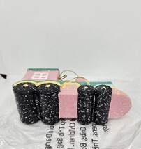 Wondershop Train Christmas Tree Ornament Mint/Pink/Yellow image 4