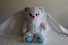 Build A Bear Disney Frozen Elsa White Bear 17&quot; Plush No Sound Cut Tag - $12.30