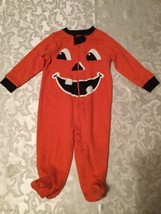 Size 3 6 mo pumpkin jumpsuit baby 1 piece outfit Girls Boys  - $12.29