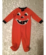 Size 3 6 mo pumpkin jumpsuit baby 1 piece outfit Girls Boys  - £9.66 GBP