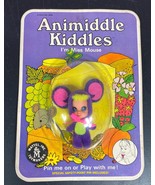 Animiddle Miss Mouse Liddle Kiddle New in Package Vintage 1968 NM Mattel  - £111.64 GBP