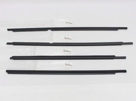 Lexus IS300 Toyota Altezza Front Rear Black Door Belt Moulding Weatherstrip OEM - £149.57 GBP