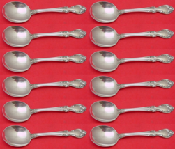 Melrose by Gorham Sterling Silver Cream Soup Spoon Set 12 pieces 6 1/4" - $19,911.61 MXN