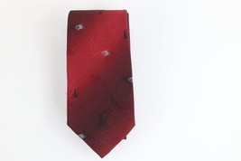 Vintage 80s 90s Streetwear Ombre Diamond Neck Tie Necktie Wedding Formal... - $19.75