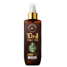 WOW Skin Science 10 in 1 Hair Oil - Dry Damaged Hair and Growth Hair Treatment O - £23.88 GBP