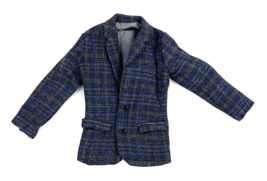 Vintage 1960s Ideal Tammy Doll Family Dad Ted Plaid Jacket Blazer Suit C... - £20.39 GBP