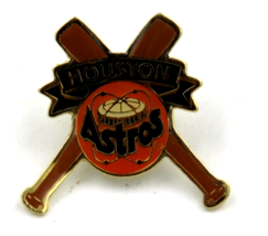 Vintage 1990s Houston Astros MLB Lapel Pin Hat Button - $9.85