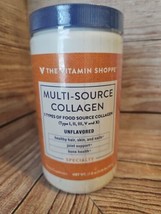 Vitamin Shoppe Multi-Source Collagen Powder 5 Types Nail Hair Skin Bb 11/25 - £21.62 GBP