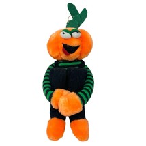 Vintage Lovingly Yours Pumpkin Plush Knee Hugger Halloween Decoration 80s Toy - $32.62