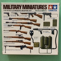 TAMIYA Military Miniatures US Infantry Weapons Set 1:35 Scale Cherry sea... - $24.63