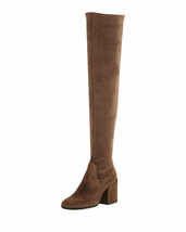Sesto Meucci Victor Over the Knee Stretch Suede Boot $399, Sz 6.5 - £153.74 GBP