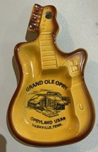 Grand Ole Opry Guitar Ashtray Souvenir Opryland USA Nashville Tennessee vtg. - £13.22 GBP