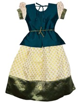 lehenga choli set for kids girls dress readymade stiched  kerala - £32.63 GBP