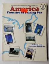America From Sea To Shining Sea Jerry Aten 1988 Social Studies Workbook - £11.93 GBP
