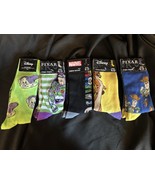Men&#39;s Socks - Disney ,Villians, Minions, Pixar, Marvel Size 9 to 13 Crew... - $19.89 CAD