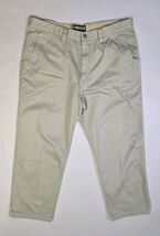 Mountain Khakis Pants Mens 38x30 Fits 38x29.5 Beige Chino Cotton Twill O... - $22.10