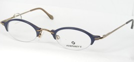 Vintage Humphrey&#39;s By Eschenbach 2447 30 Matt Blue Rare Eyeglasses 42-19-135mm - £61.95 GBP