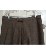 Briggs New York Women’s Pants Sz 12 Wool 100% Straight Trousers 32 waist... - $22.76