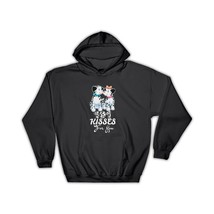 Dalmatian 101 Kisses for You Cartoon Cute : Gift Hoodie Dog Puppy Pet Animal - £28.85 GBP