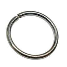 Nose Ring 8mm 18g (1mm) 925 Sterling Silver Continuous Hoop Septum Piercing Boho - £5.20 GBP