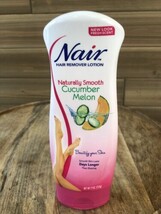 Nair, Hair Remover Lotion Naturally Smooth Cucumber Melon, Discontinued ... - £13.93 GBP