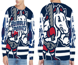 Baseball Eastern League Binghamton Rumble Ponies Men&#39;s Sweater Pullover ... - $34.99+