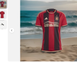 Atlanta United FC 23/24 Home Soccer Jersey Adidas Mens Large - $59.37