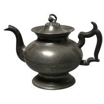 Antique 19th Century Pewter Teapot George Richardson Boston 1818 to 1828... - £145.74 GBP