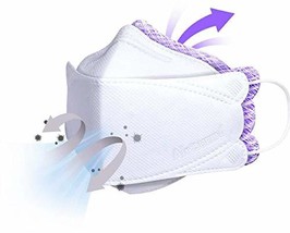 [Pack of 10] [Air Queen] 3-Layers Nano-Filter Face Safety Mask for Adult... - £11.85 GBP