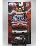2005 Joy Ride Dukes of Hazzard 3 Pack General Lee Daisy Boss Hogg Die Ca... - $732.79 MXN