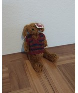 1993 Scooter Bear TY Jointed Beanie Baby Collectable  - £14.42 GBP
