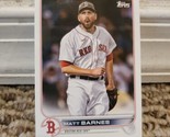 2022 Topps Series 1 | Matt Barnes | Boston Red Sox | #303 - £1.53 GBP