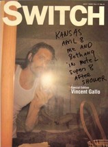 Switch Magazine Vol.17 book Vincent Gallo photo art - $29.67