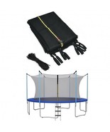 Replacement Weather-Resistant Trampoline Safety Enclosure Net-15 ft - Co... - $2,441.01 MXN