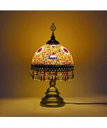 Beautiful Turkish Mosaic Stained Glass Bedside Table Lamp - €77,12 EUR