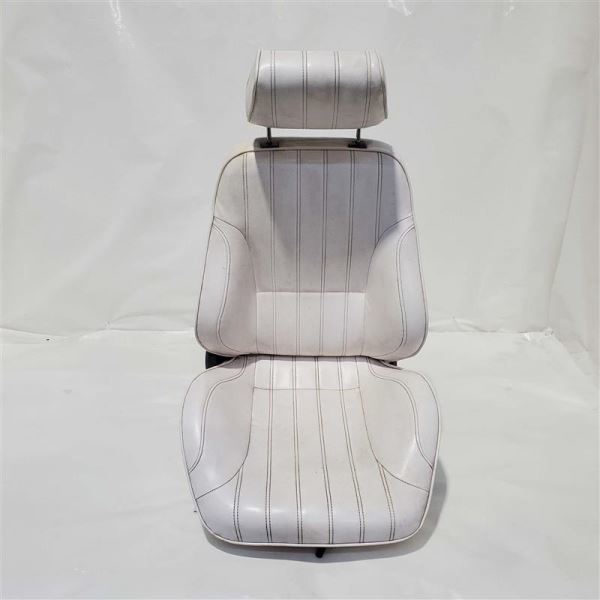 Seat White Vinyl Needs Works Convertible OEM 1978 Volkswagen Beetle - $353.41