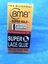 BMB SUPER LACE GLUE SUPER HOLD 0.5 fl oz. /15ml FOR LACE FRONT WIGS - £6.06 GBP